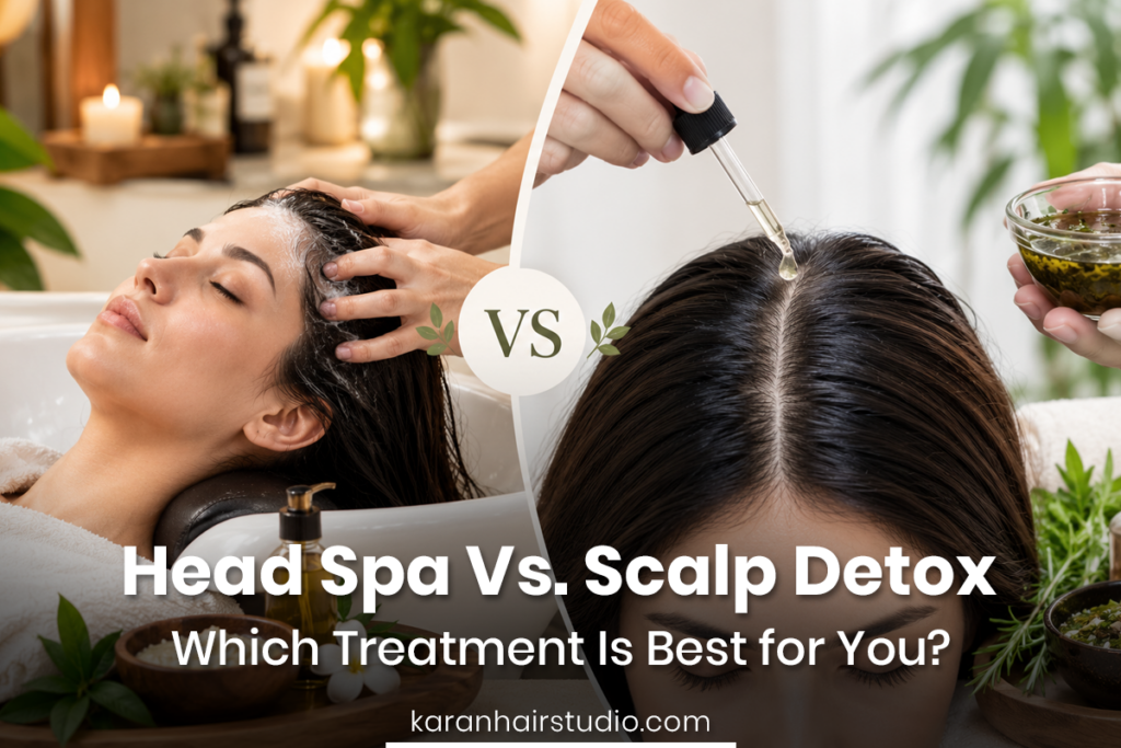 Head Spa vs Scalp Detox